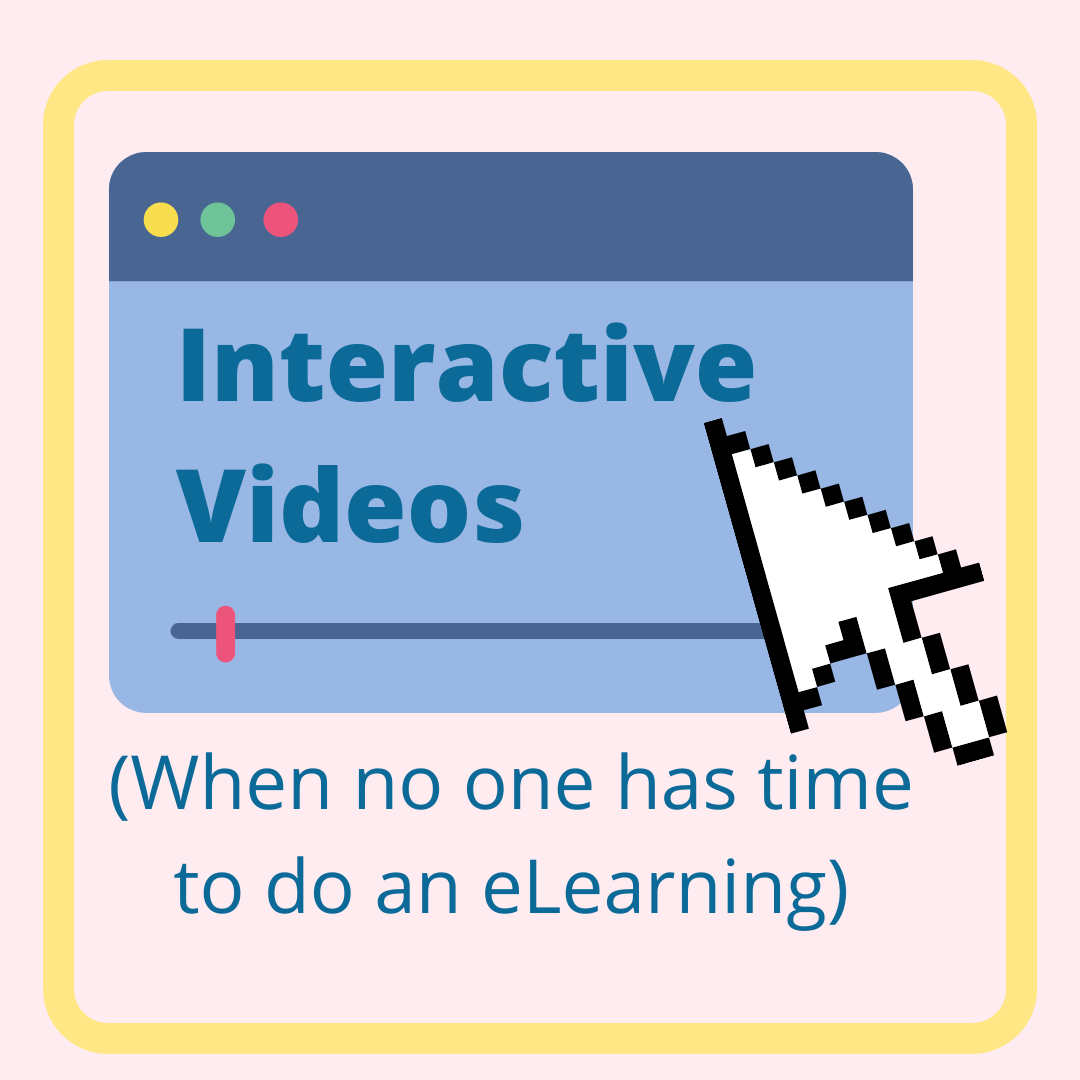 Read more about the article Interactive Videos – When No One Has Time for an eLearning