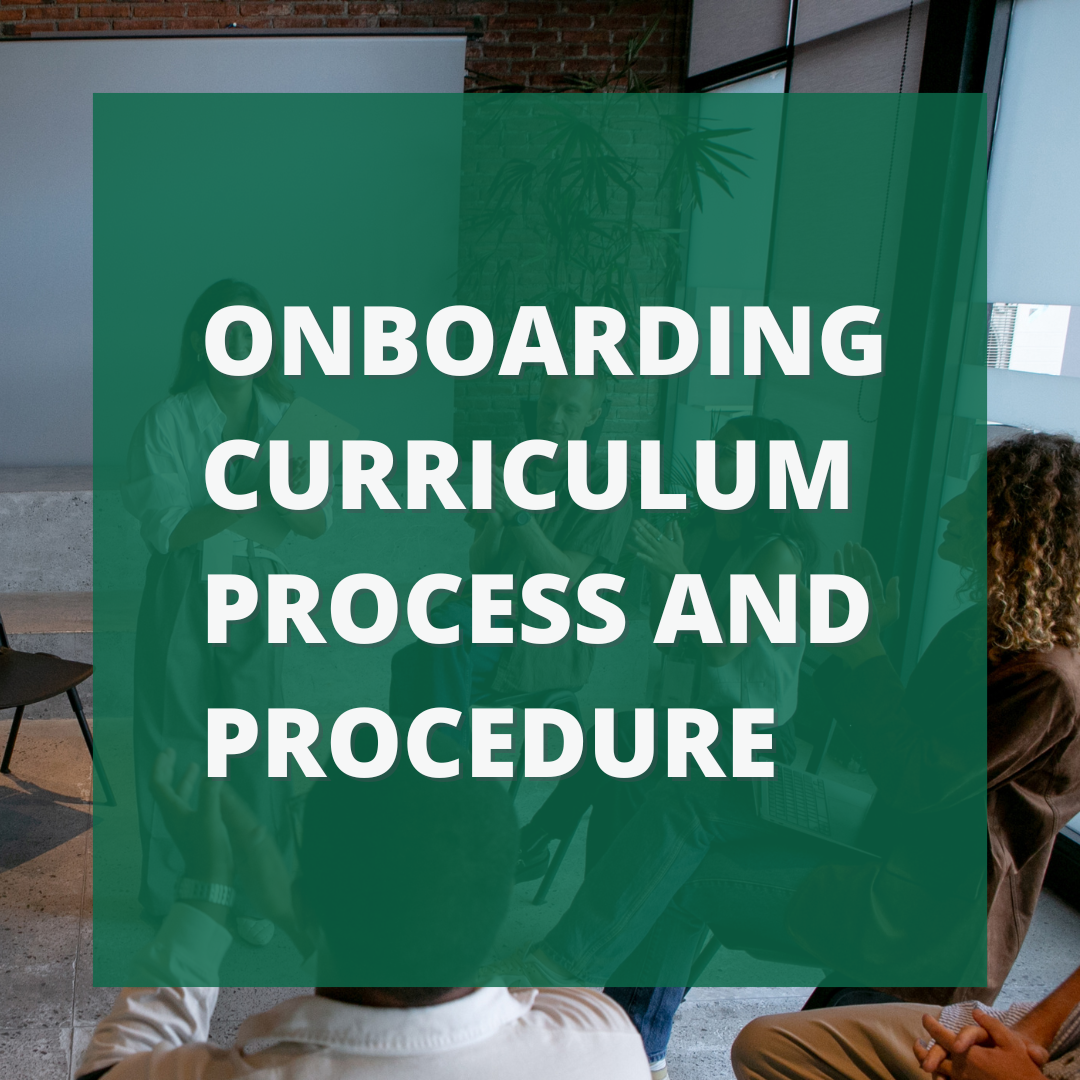Designing an Onboarding Curriculum: A Practical, Human-Centered Procedure for Instructional Designers